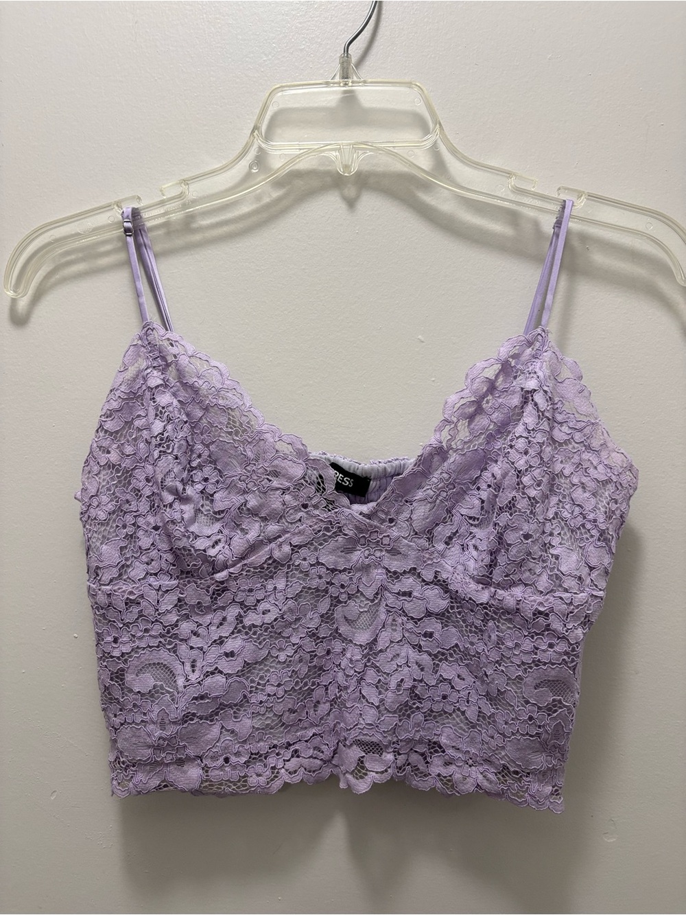Express Lavender Lace Cami